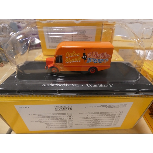 87 - Collection of Atlas Editions 'The Greatest Show on Earth' circus-related diecast models, boxed.