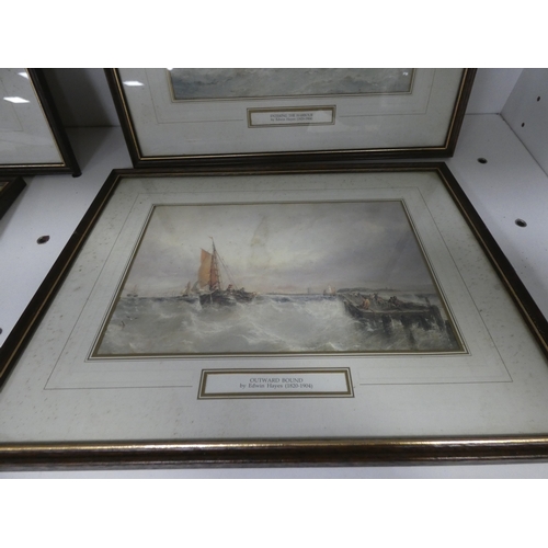 94 - After Edwin HayesEntering the Harbour, and other prints to include an example after Madgewick (two s... 