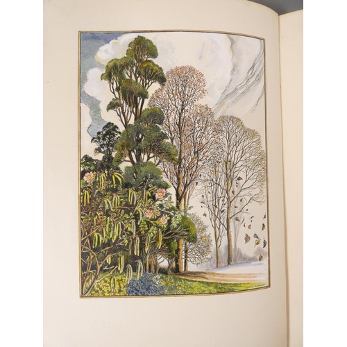 12 - <strong>HUNT LEIGH.  </strong>The Months Descriptive of the Successive Beauties of the Year ... With...