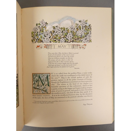 12 - <strong>HUNT LEIGH.  </strong>The Months Descriptive of the Successive Beauties of the Year ... With...