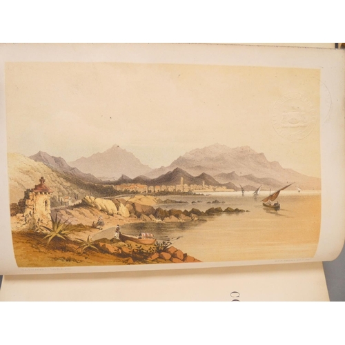 15 - <strong>(BARTLETT W. H.).  </strong>Pictures From Sicily by the Author of Forty Days in the Desert. ...