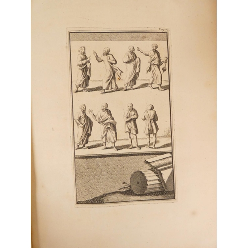 18 - <strong>JUVENAL.&nbsp;&nbsp;</strong>Satyrae cum Scholiis Veterum, & Commentariis. Eng. title &a...