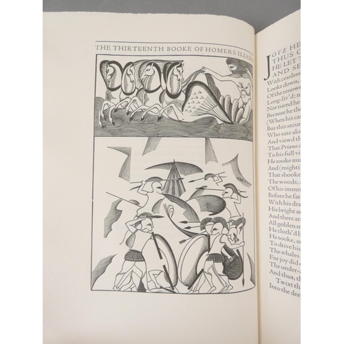 19 - <strong>SHAKESPEARE HEAD PRESS.&nbsp;&nbsp;</strong>The Whole Works of Homer ... Translated Accordin...