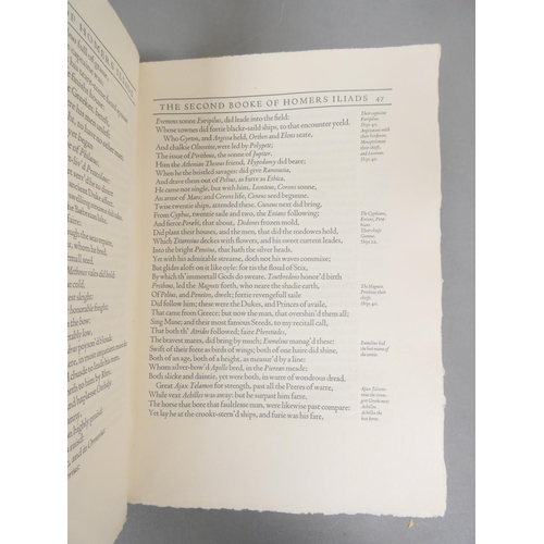 19 - <strong>SHAKESPEARE HEAD PRESS.&nbsp;&nbsp;</strong>The Whole Works of Homer ... Translated Accordin...