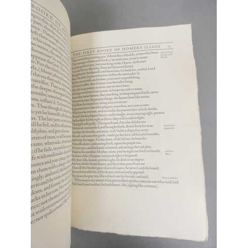 19 - <strong>SHAKESPEARE HEAD PRESS.&nbsp;&nbsp;</strong>The Whole Works of Homer ... Translated Accordin...