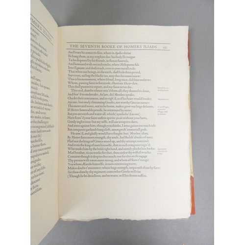 19 - <strong>SHAKESPEARE HEAD PRESS.&nbsp;&nbsp;</strong>The Whole Works of Homer ... Translated Accordin...