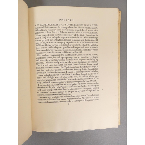 20 - <strong>GOLDEN COCKEREL PRESS.&nbsp;&nbsp;</strong>Somerset de Chair, the Golden Carpet. Ltd. ed. 13...