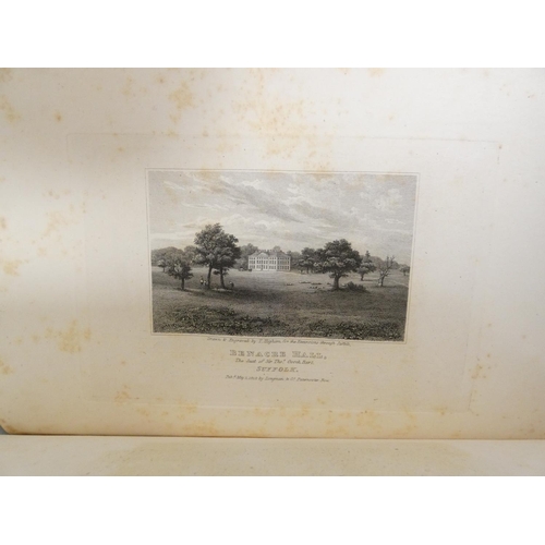 21 - <strong>LONGMAN, HURST (Pubs).&nbsp;&nbsp;</strong>Excursions in the County of Suffolk. 2 vols. Eng....