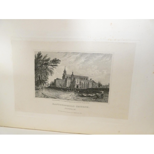 21 - <strong>LONGMAN, HURST (Pubs).&nbsp;&nbsp;</strong>Excursions in the County of Suffolk. 2 vols. Eng....