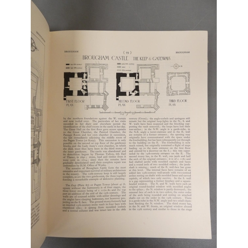 22 - <strong>ROYAL COMM. ON HISTORICAL MONUMENTS.&nbsp;&nbsp;</strong>Vols. re. Westmorland & Middles...