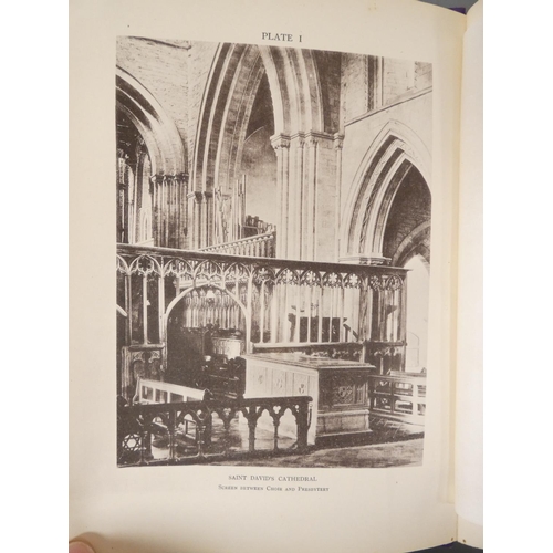 23 - <strong>BOND F. B. & CAMM BEDE.&nbsp;&nbsp;</strong>Roodscreens & Roodlofts. 2 vols. Many il...