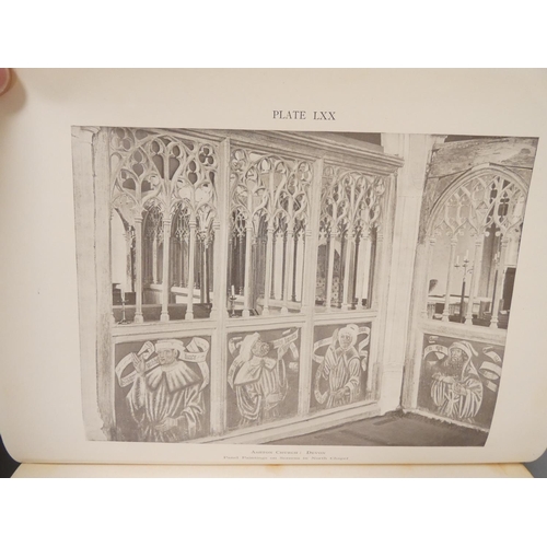 23 - <strong>BOND F. B. & CAMM BEDE.&nbsp;&nbsp;</strong>Roodscreens & Roodlofts. 2 vols. Many il...