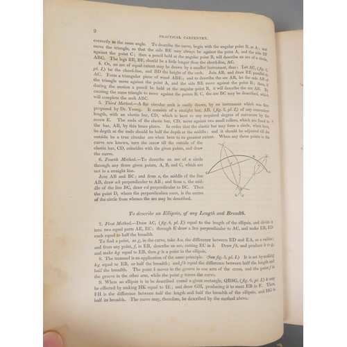 24 - <strong>NICHOLSON PETER & TREDGOLD THOMAS.&nbsp;&nbsp;</strong>Practical Carpentry, Joinery &amp...
