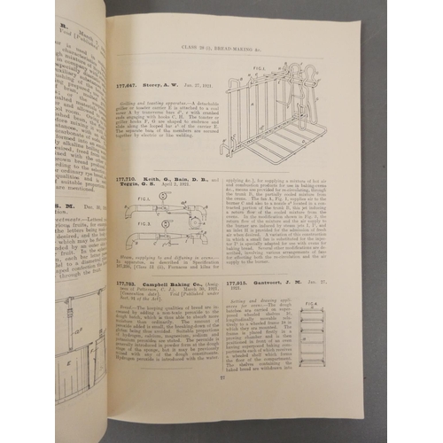 25 - <strong>H.M.S.O.  </strong>Patents for Inventions - Abridgements of Specifications re. Cooking &...