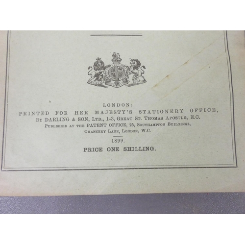 25 - <strong>H.M.S.O.  </strong>Patents for Inventions - Abridgements of Specifications re. Cooking &...