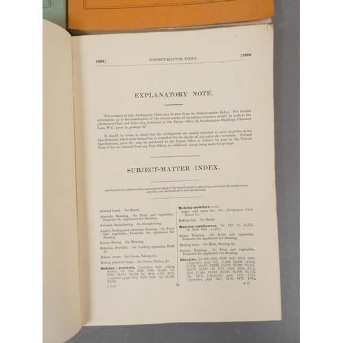 25 - <strong>H.M.S.O.  </strong>Patents for Inventions - Abridgements of Specifications re. Cooking &...