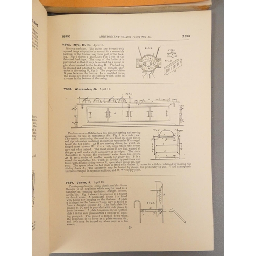 25 - <strong>H.M.S.O.  </strong>Patents for Inventions - Abridgements of Specifications re. Cooking &...