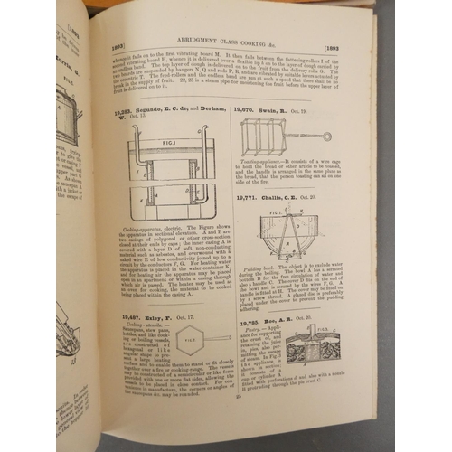 25 - <strong>H.M.S.O.  </strong>Patents for Inventions - Abridgements of Specifications re. Cooking &...