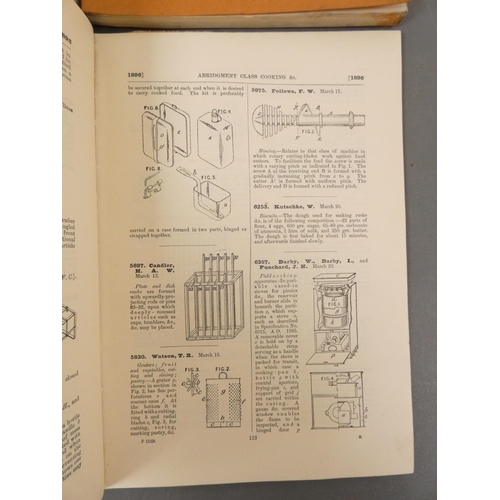 25 - <strong>H.M.S.O.  </strong>Patents for Inventions - Abridgements of Specifications re. Cooking &...