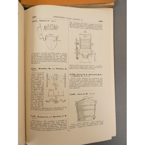 25 - <strong>H.M.S.O.  </strong>Patents for Inventions - Abridgements of Specifications re. Cooking &...