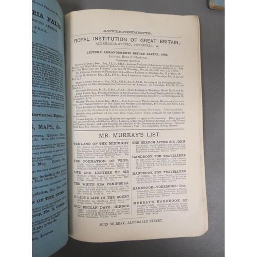 26 - <strong>ROYAL GEOGRAPHICAL SOCIETY.&nbsp;&nbsp;</strong>Proceedings. Collection of 19 in orig. wrapp...