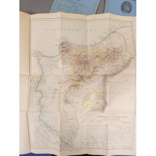 26 - <strong>ROYAL GEOGRAPHICAL SOCIETY.&nbsp;&nbsp;</strong>Proceedings. Collection of 19 in orig. wrapp...