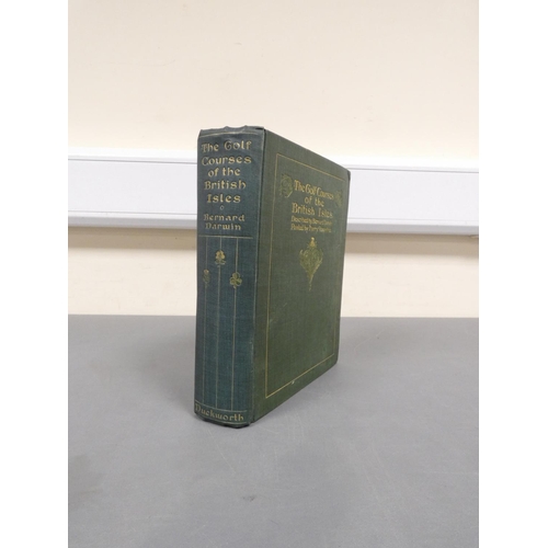 27 - <strong>DARWIN BERNARD.&nbsp;&nbsp;</strong>The Golf Courses of the British Isles. Col. & other ...