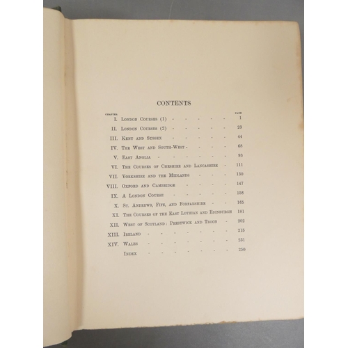 27 - <strong>DARWIN BERNARD.&nbsp;&nbsp;</strong>The Golf Courses of the British Isles. Col. & other ...