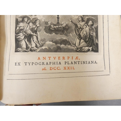 29 - <strong>PLANTIN OF ANTWERP (Pubs).  </strong>Missale Romanum. Eng. title vignette, title text & ...