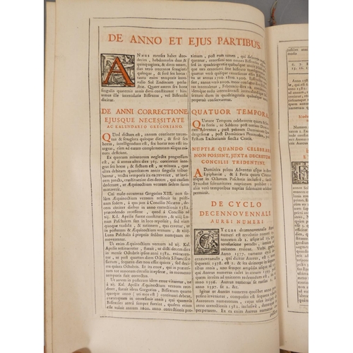 29 - <strong>PLANTIN OF ANTWERP (Pubs).  </strong>Missale Romanum. Eng. title vignette, title text & ...