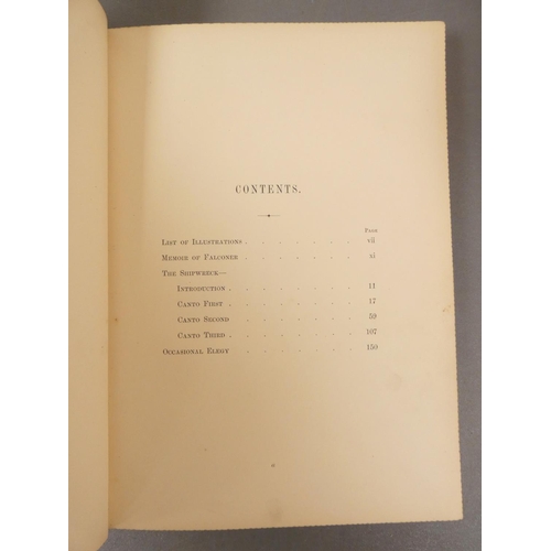 31 - <strong>FALCONER WILLIAM.&nbsp;&nbsp;</strong>The Shipwreck, A Poem. Etched vignettes by Birket Fost...