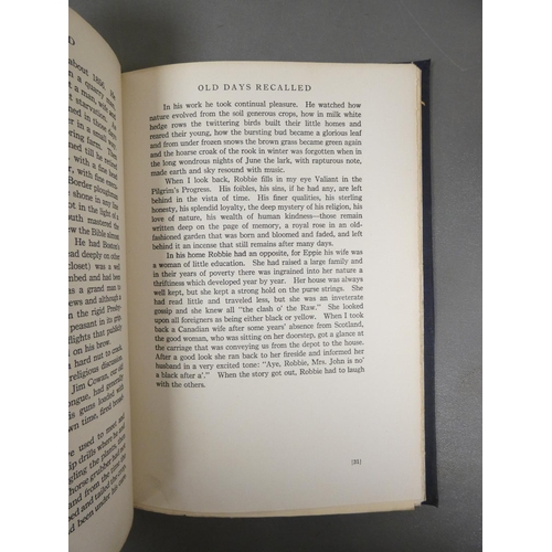 34 - <strong>CLAY JOHN.&nbsp;&nbsp;</strong>Old Days Recalled, a volume of Scottish Borders farming recol...