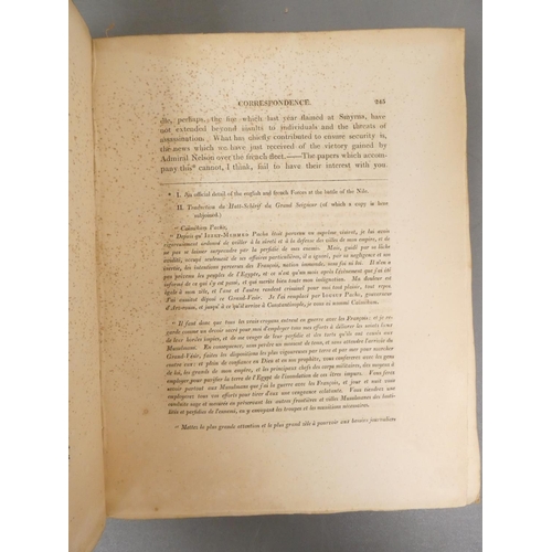 35 - <strong>TWEDDELL JOHN.&nbsp;&nbsp;</strong>Remains ... Being a Selection of His Correspondence ... S...