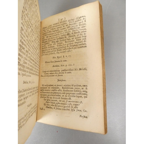 37 - <strong>NOTTINGHAM IMPRINT.  </strong>Richard Johnson, Aristarchus Anti-Bentleianus ... Bentleii Err...