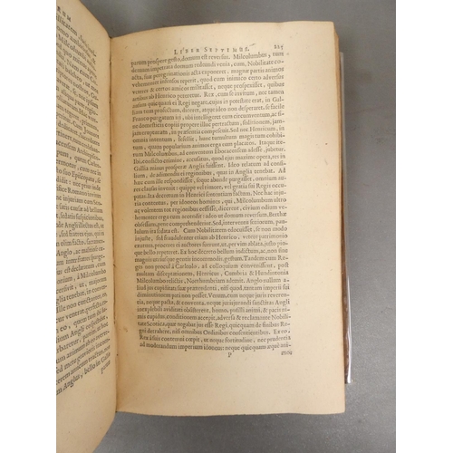 39 - <strong>BUCHANAN GEORGE.&nbsp;&nbsp;</strong>Rerum Scoticarum Historia. Title in red & black. 75...