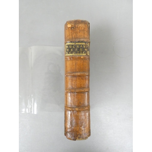 39 - <strong>BUCHANAN GEORGE.&nbsp;&nbsp;</strong>Rerum Scoticarum Historia. Title in red & black. 75...