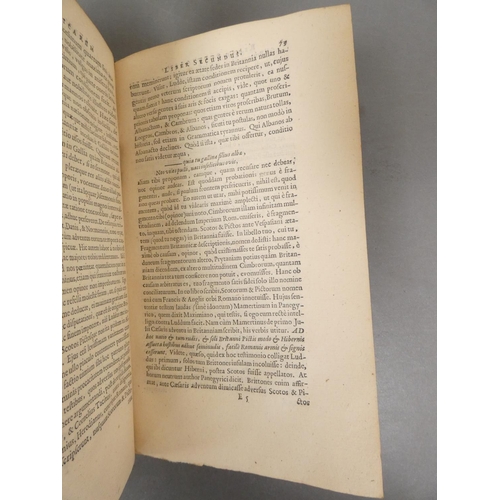 39 - <strong>BUCHANAN GEORGE.&nbsp;&nbsp;</strong>Rerum Scoticarum Historia. Title in red & black. 75...