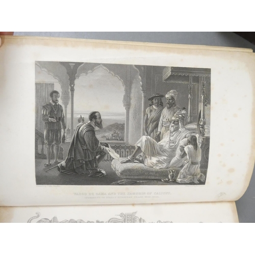 42 - <strong>BEVERIDGE HENRY.&nbsp;&nbsp;</strong>A Comprehensive History of India, Civil, Military &...