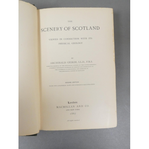 46 - <strong>GEIKIE ARCHIBALD.  </strong>The Scenery of Scotland Viewed in Connection with Its Physical G...