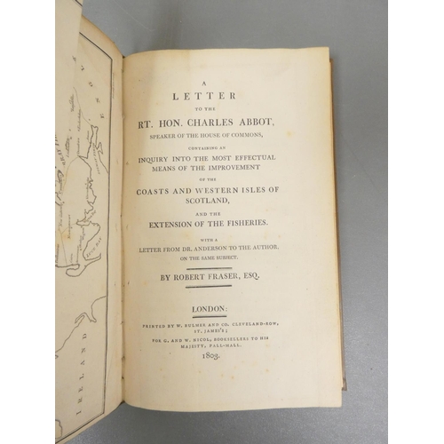 47 - <strong>FRASER ROBERT.&nbsp;&nbsp;</strong>A Letter to the Rt. Hon. Charles Abbot ... Containing an ...