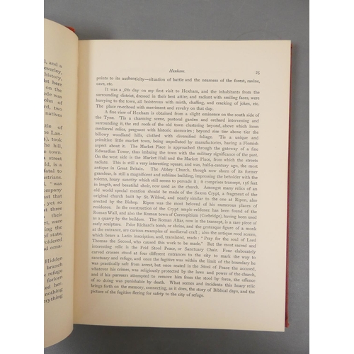 48 - <strong>BURNABY EVELYN.&nbsp;&nbsp;</strong>A Ride from Land's End to John O'Groats. Orig. blue clot...