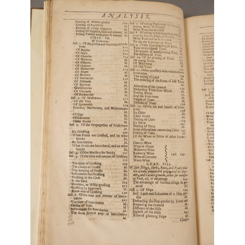 49 - <strong>(WORLIDGE JOHN).  </strong>Systema Agriculturae, the Mystery of Husbandry Discovered ... to ...