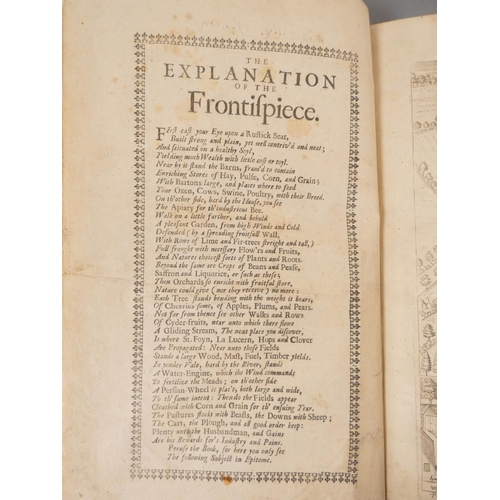 49 - <strong>(WORLIDGE JOHN).  </strong>Systema Agriculturae, the Mystery of Husbandry Discovered ... to ...