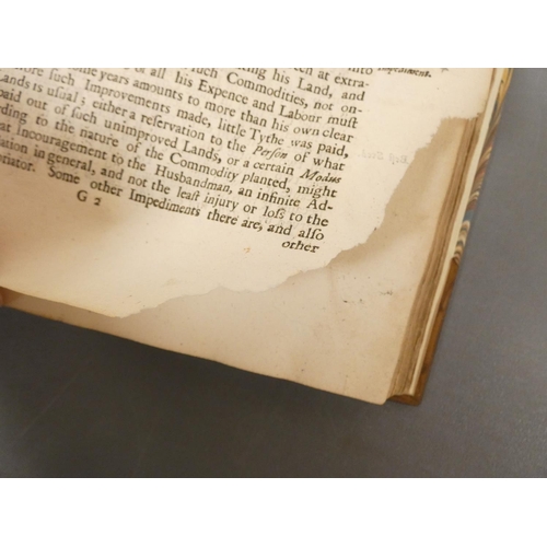 49 - <strong>(WORLIDGE JOHN).  </strong>Systema Agriculturae, the Mystery of Husbandry Discovered ... to ...