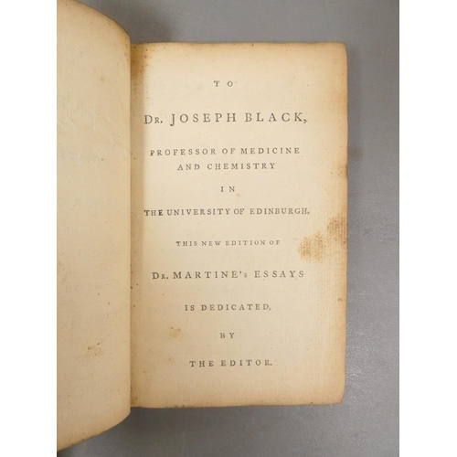 50 - <strong>MARTINE GEORGE.&nbsp;&nbsp;</strong>Essays & Observations on the Construction & Grad...