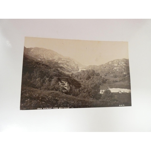 52 - <strong>WILSON GEORGE WASHINGTON, & others.  </strong>Photographic views in Scotland. An album o...
