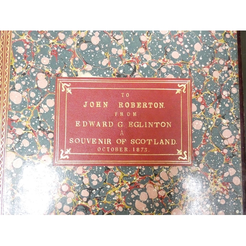 52 - <strong>WILSON GEORGE WASHINGTON, & others.  </strong>Photographic views in Scotland. An album o...