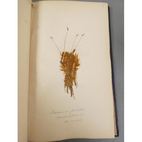 54 - <strong>FLINTOFT J. J.  </strong>British Mosses in the English Lake District. 50 leaves of original ...