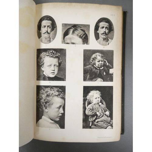 56 - <strong>DARWIN CHARLES.  </strong>The Descent of Man. Half title. Eng. illus. Orig. green cloth. 2nd...