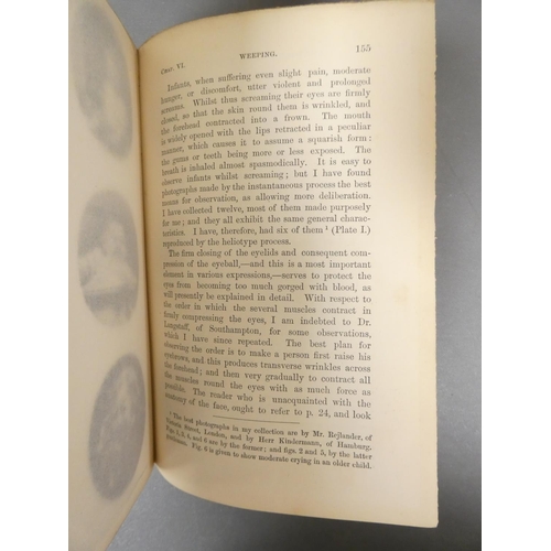 56 - <strong>DARWIN CHARLES.  </strong>The Descent of Man. Half title. Eng. illus. Orig. green cloth. 2nd...